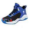 Zapatos de Baloncesto Transpirables de Malla para Niños Estilo Nuevo Primavera/Verano 2026 Zapatos Deportivos Antideslizantes Resistentes al Desgaste para Entrenamiento Profesional Estudiantil