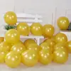 Serie Amarillo-Naranja-Blanco 10 pulgadas 5 pulgadas 12 pulgadas 18 pulgadas Globos Engrosados Serie de Colores Cálidos Mate Redondos Látex Tienda de Cumpleaños