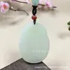 Vendas Diretas de Fábrica Jade Hetian Jade Branco doze zodíaco cobra pingente de jade animal auspicioso pingente masculino e feminino