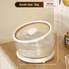 Nuevo contenedor doméstico para almacenar arroz, cubo de arroz sellado, caja de almacenamiento a prueba de humedad e insectos de grado alimenticio, caja de almacenamiento para harina