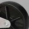 Atacado Rodízio de freio lateral com parafuso de 4 polegadas rodízio pp rodízio para móveis industriais prateleira roda pequena rodízio universal de 4 polegadas
