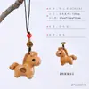 Chaveiro Pingente Sandália Verde Zodíaco Cavalo Criativo DIY Riqueza Instantânea Charme para Bolsa de Celular