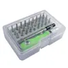 Conjunto de chaves de fenda 115 em 1 com forte força magnética e alta dureza, pontas de chave Torx para ferramentas de desmontagem e reparo