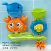 Brinquedos Transfronteiriços Novo Giratório de Banho Infantil Giratório de Banho de Bebê Banheiro Brinquedo de Banho de Bebê Girassol