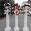 Adereços de casamento Coluna Romana Guia de Estrada Nova Abertura Cesta de Flores Flor de Seda Suprimentos de Casamento Flor Flor de Casamento Guia de Coluna de Flores de Casamento