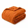 Novo produto de e-commerce transfronteiriço: cobertor multifuncional feito de tafetá e fleece waffle, cobertor de fleece de algodão macio e aconchegante dos dois lados para uso em casa e no sofá