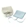 Bolsas de Microfibra con Lazo de Solapa al por Mayor en Stock del Fabricante, Bolsas de Terciopelo de Microfibra a Prueba de Polvo, Bolsas para Almacenamiento y Embalaje de Joyería