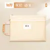 Bolsa de Arquivo em Tela Deli Pp116 Bolsa Classificadora por Assunto Bolsa com Zíper para Estudantes Bolsa de Livros Dupla Camada de Grande Capacidade
