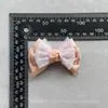 Acessórios de Urso DIY Rede Laço Feito à Mão Sapatos e Chapéus Bolsa Pendurar Grampo de Cabelo para Pet Laço Semi-Acabado Decoração