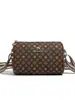 Bolsas Femininas 2026 Nova Bolsa de Ombro com Estampa de Letras Moda Retro Bolsa Almofada Bolsa Transversal de Alto Padrão Tendência
