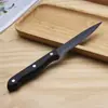 Amazon Mango de Plástico Acero Inoxidable Cuchillo para Filete Afilado Dentado Cuchillo para Filete Barbacoa Corte de Carne Cuchillo para Filete