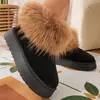 2026 Verano Nuevo Comercio Exterior Tallas Grandes Mujer Casual Cómodas Suela Gruesa Moda Ropa de Abrigo Botas de Algodón Esponjosas Talla Única para la Mayoría