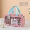 Bolsa de Maquillaje de Dibujos Animados Más Vendida Portátil de Gran Capacidad para Lápiz Labial Cuidado de la Piel Bolsa de Almacenamiento de Viaje Portátil Neceser al por Mayor
