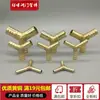 Reductor en Y de pagoda de cobre para manguera, conector de pagoda en Y 4 6 8 10 19 mm
