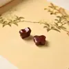 Acessórios de Cinábrio atacado alto teor areia dourada roxa ruyi borboleta com contas acessórios diy acessórios para joias diy feitos à mão