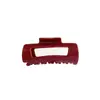 2026 Pinza de Tiburón Curva de Silicona Suave Brillante Clip para el Cabello Anti-Colisión Transfronterizo Sin Marcas para Recogidos en la Parte Posterior de la Cabeza Pinza para el Cabello