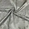 Nuevo tejido jacquard gofrado de seda artificial satén con caída estilo chino tela para ropa de traje cheongsam en stock