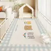 Tapete para Piso de Mascotas Impermeable y a Prueba de Orina Alfombra de Valla para Perros de PVC Tapete para Comida de Perros y Gatos Tapete Antideslizante para Jaula de Perros