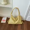 Bolsa de Ombro Transversal Retro de Design de Nicho Transfronteiriça para Mulheres 2026 Nova Moda Grande Capacidade Estilo Relaxado
