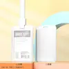 Portatarjeta de identificación de plástico duro, gafete de trabajo para colgar en el cuello, gafete personalizado con cordón