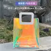 Bolsa de Compras Tote Láser de Colores Bolsa Tote de Gelatina de PVC de Colores Regalo de Acompañamiento Regalo para Exposición Publicitaria