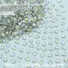 6*7mm Coração Torto Base Pontiaguda Formato Especial Diamante para Nail Art Pequeno Mini Joia para Nail Art Material para Polimento de Unhas Usável Atacado