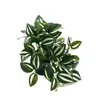 Planta Verde Artificial Hoja de Ceja Ratán Patrón Sandía Pequeña Colgante Planta Colgante de Pared Accesorios de Pared Adornos para Interiores y Exteriores Decoración