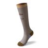 Calcetines de Compresión Deportivos Bádminton Correr Ciclismo Interior Transpirables Adelgazantes Suela de Toalla Chica Yoga Calcetines de Presión para Pantorrilla