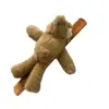 Boneca de Urso Fofa e Macia, Pulseira com Argola de Pressão, Brinquedo de Pelúcia, Boneca de Urso Deitado Presente