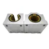 Plásticos de engenharia SBR controle deslizante aberto plástico polímero rolamento linear resistente à corrosão à prova de poeira livre de manutenção baixo ruído