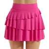 Pantalones de yoga tipo falda con estampado de pastel transfronterizos para mujer en verano, procesados y personalizados por la fábrica de origen, personalización OEM/ODM, logotipo de marca privada
