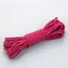 Elástico Colorido Redondo de 3mm Alta Elasticidade Uso a Longo Prazo Elástico Fino Tendão de Boi Roupa Íntima Elástico para Cintura de Calça Corda Elástica
