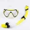 Productos Profesionales al por Mayor para Deportes de Buceo Gafas de Buceo Tubo de Respiración Traje HD Antivaho Protección Nasal Equipo Integrado para Snorkel