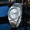 Nuevo Reloj de Cuarzo para Hombre 2023 Tianjia Moda Deportiva Casual Volante Grande Día Correa de Acero Alta Calidad