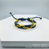 Pulsera Tejida Estilo Nuevo Estilo Japonés y Coreano Pulsera para Pareja de Campus Estilo Étnico Retro Mano Tejida a Mano para Pareja