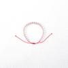 Pulseira de joias transfronteiriça pulseira de cristal pulseira de vidro transparente pulseira para meninas pulseira tecida multicolorida Comércio exterior AliExpress