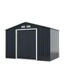 Casa de Metal Externa com Telhado, Pátio de Jardim Externo Móvel, Casa Modular Móvel, Casa Pré-fabricada Desmontável Montada