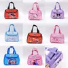 Bolsa para Fiambrera Linda de Gran Capacidad Estilo Japonés Bolsa Portátil para Almuerzo del Trabajo Bolsa para Fiambrera Portátil de Papel de Aluminio de Alto Valor