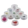 Decoración de uñas con 12 flores secas de colores, joyería para uñas con flores secas, fototerapia, suministros para decoración de uñas, 12 flores diferentes