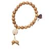 Madera de incienso de leche DIY carbón gato de leche pulsera especificación 0.8 hombres y mujeres Wenwan rosario anillo único joyería decorativa fábrica venta al por mayor
