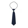 Algodón de Amoníaco Transpirable Color Sólido Personalizado Corbata Pequeña Ataduras Unisex Corta Guapo Estudiante Moda Combinación Camisa Tendencia K