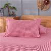 Fundas de Almohada de Tela Gruesa Engrosada, un Par de 2 Piezas, Estilo de Apertura con Cremallera, Tejido de Tela Gruesa Tejido en Color a Doble Cara, Tamaño 48*75