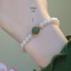 Pulseira Indigo popular online Pérola feminina 2022 Novo Alto senso ins Combina com tudo pulseira de namoradas Contas da sorte feminina