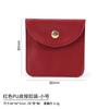 Cuero PU Broche Joyería Anillo Flip Aretes Collar Bolsa de Almacenamiento Bolsa de Embalaje