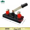 Linha de interruptor de duplo lance de pólo único faca de chave elétrica 23033 equipamento de experimento físico instrumento de ensino elétrico