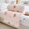 Colcha de Verano de Algodón Tejido de Leche con Borde, Lavable a Máquina, Estilo Fresco, Colcha de Verano Refrigerante para Niños, Colcha para Aire Acondicionado, Verano 2026