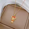 [Acero de Titanio] Collar Elegante de Lujo Ligero con Moño de Boca Grande y Diamantes Preciosos para Mujer, Cadena de Clavícula Versátil, Cadena de Acero de Titanio