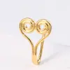 Argola de Nariz em U Moda Transfronteiriça Europeia e Americana com Clipe de Nariz de Diamante Estrela Coração Não Perfurante Olho de Demônio Argola Falsa para Nariz