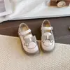Zapatos Negros de Cuero para Actuación con Lazo de Pedrería para Niñas 2026 Otoño Nuevo Estilo Brillantes Zapatos de Princesa para Niños Pequeños, Medianos y Mayores