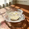Nuevo cuenco tipo nido de pájaro de estilo chino con forma irregular de pétalo, cuenco para postre, cuenco para yogur y fruta, cuenco para agua dulce y sopa de hongo blanco, vajilla de uso personal